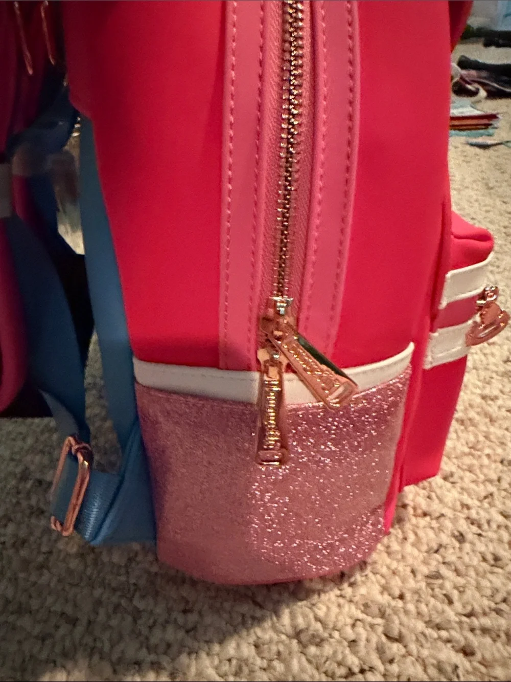 Disney Pink & Gold Aurora Princess Mini Backpack